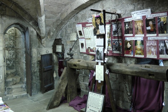 The Richard III museum in a York city gate