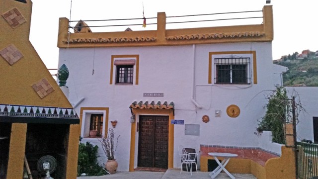 The finca in the Montes de Malaga